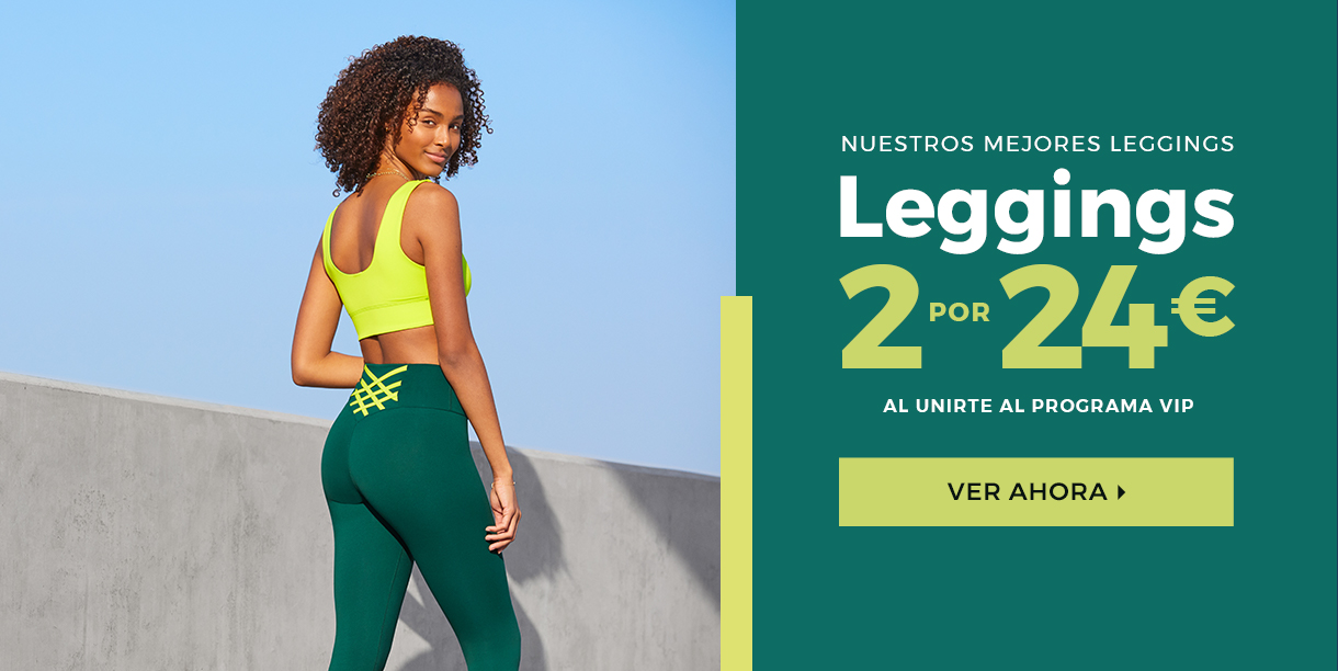 Nuestros mejores leggings 2 por 24€