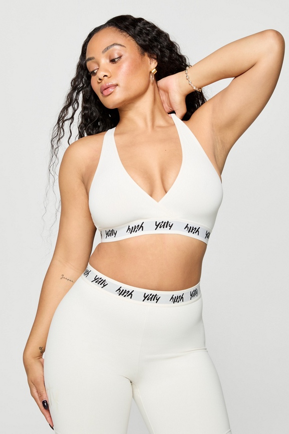 Major Label Smoothing Cross-Front Bralette