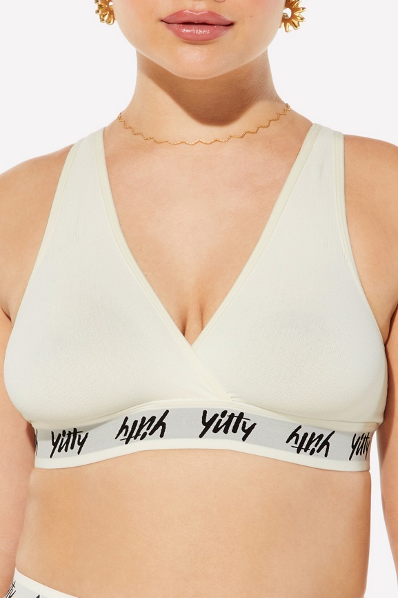 Major Label Smoothing Cross-Front Bralette