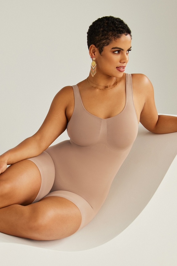 Nearly Naked Shaping Mid Thigh Bodysuit