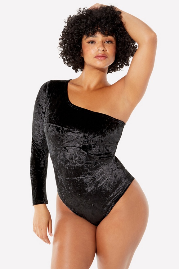 Plusshy Asymmetrical Bodysuit