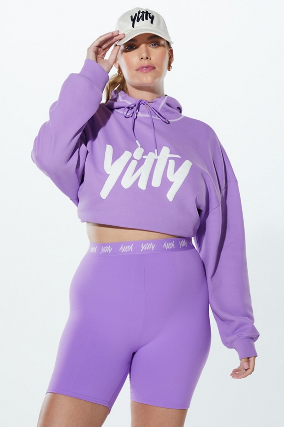 Major Label Shaping High Waist Logo Short