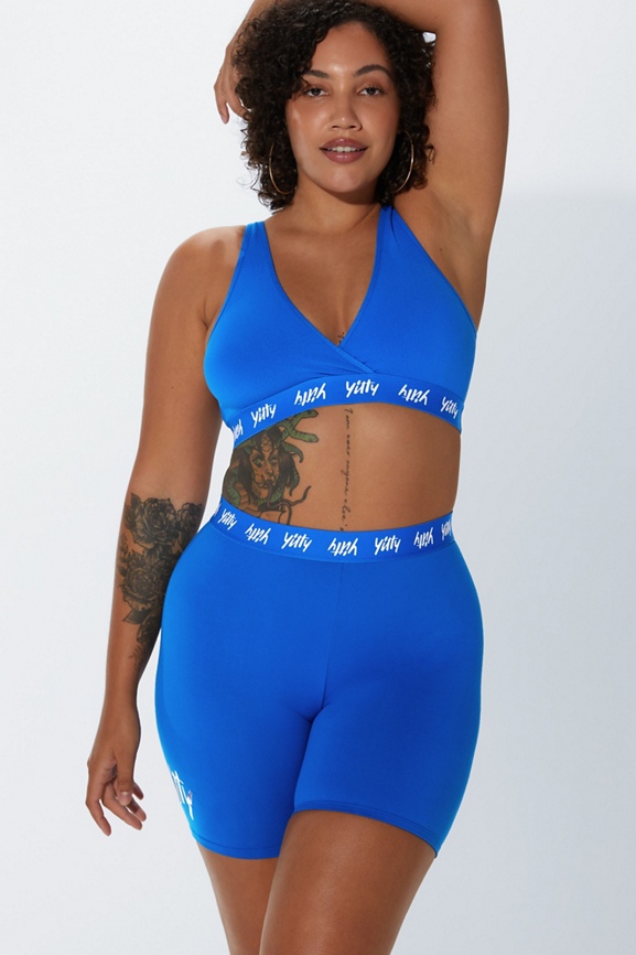 Major Label Shaping High Waist Logo Short