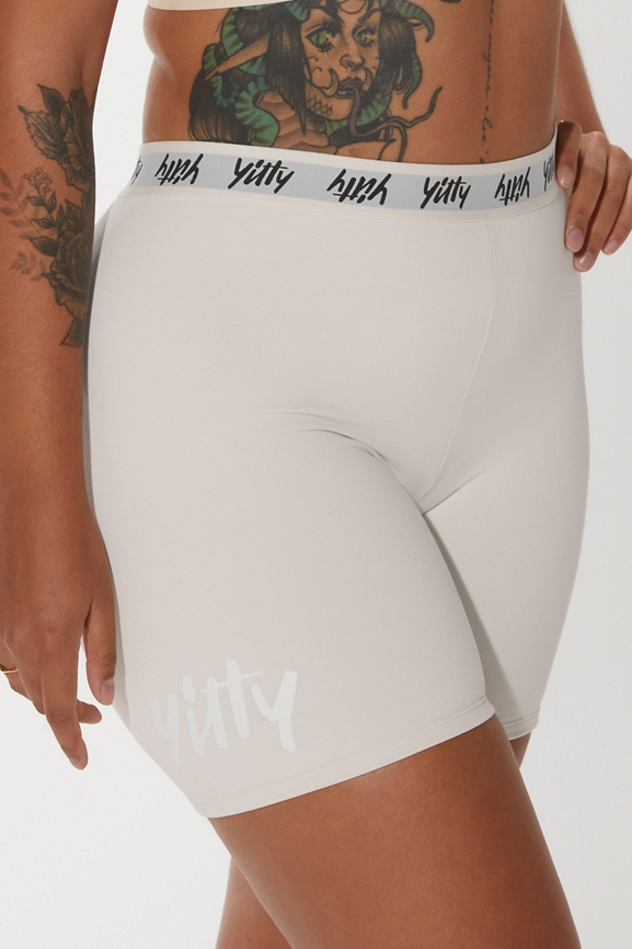 Major Label Shaping High Waist Logo Short