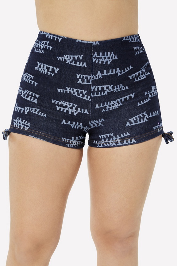 Denim Is Served Booty Short