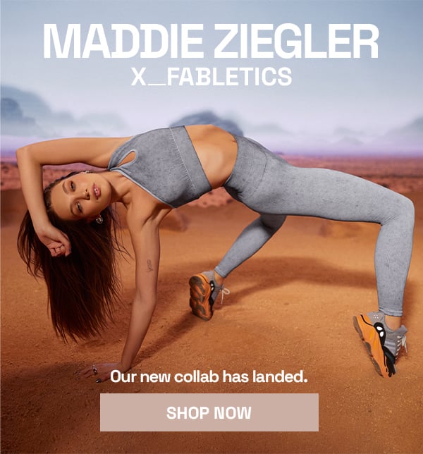 INCOMING…our new Maddie Ziegler collab has landed - Fabletics