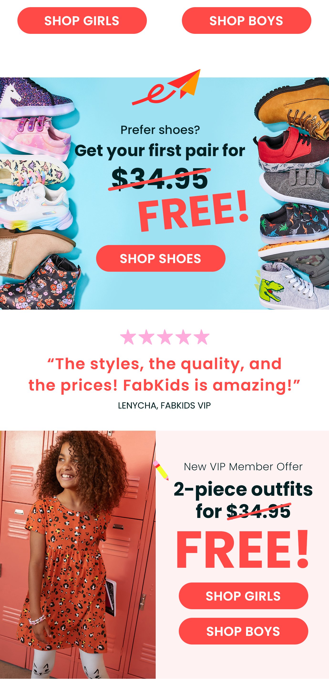 Fabletics, This Is Confirmed! Your FREE Gift from FabKids - Fabletics