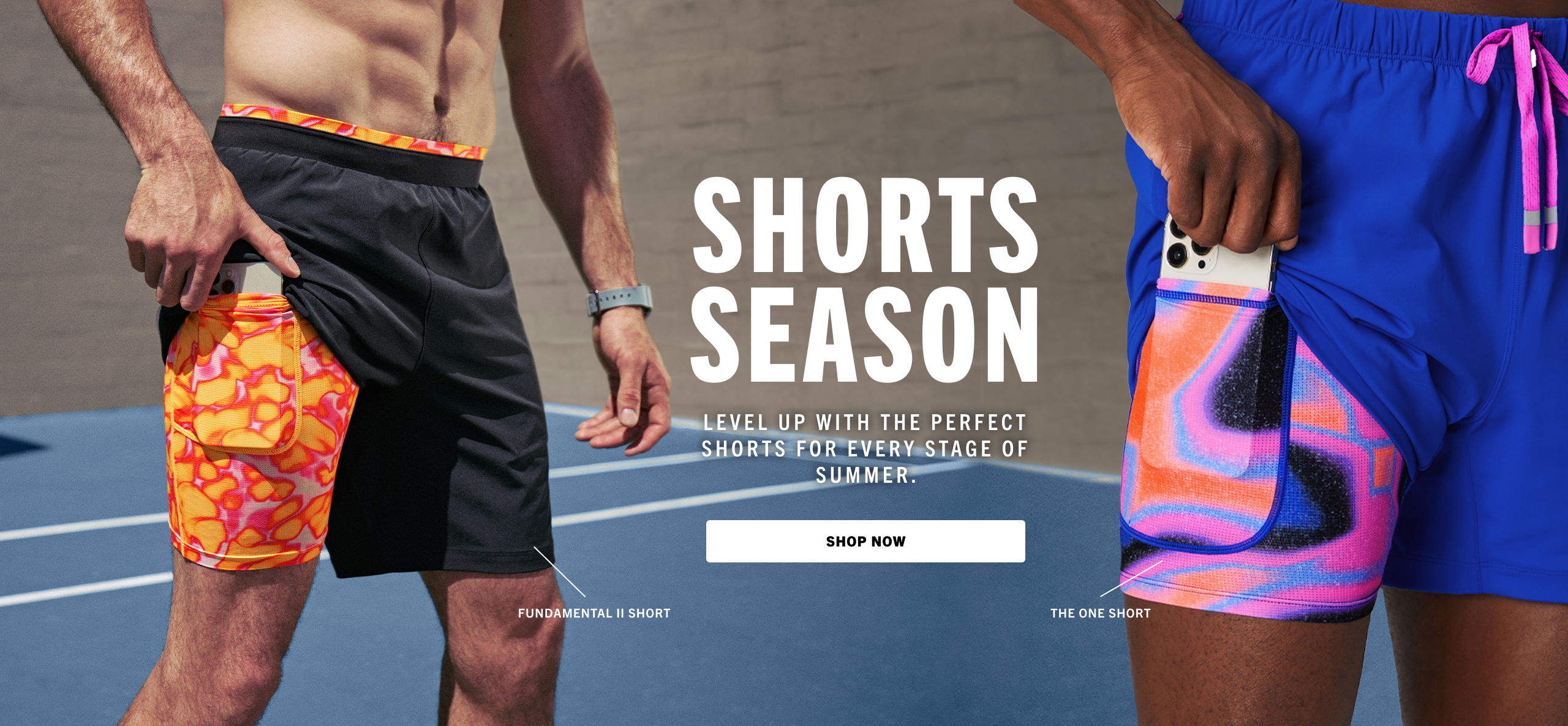 It's Shorts Season! Level up with the perfect shorts for every stage of summer.