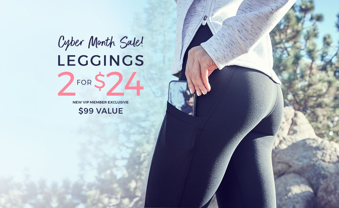 Cyber Month Sale | 2 Leggings for $24