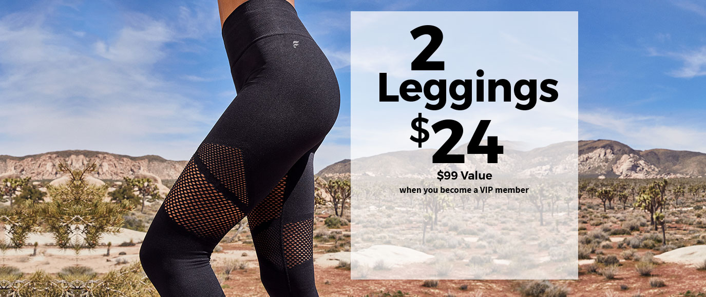 2 Leggings For $24 | When You Become a VIP Member