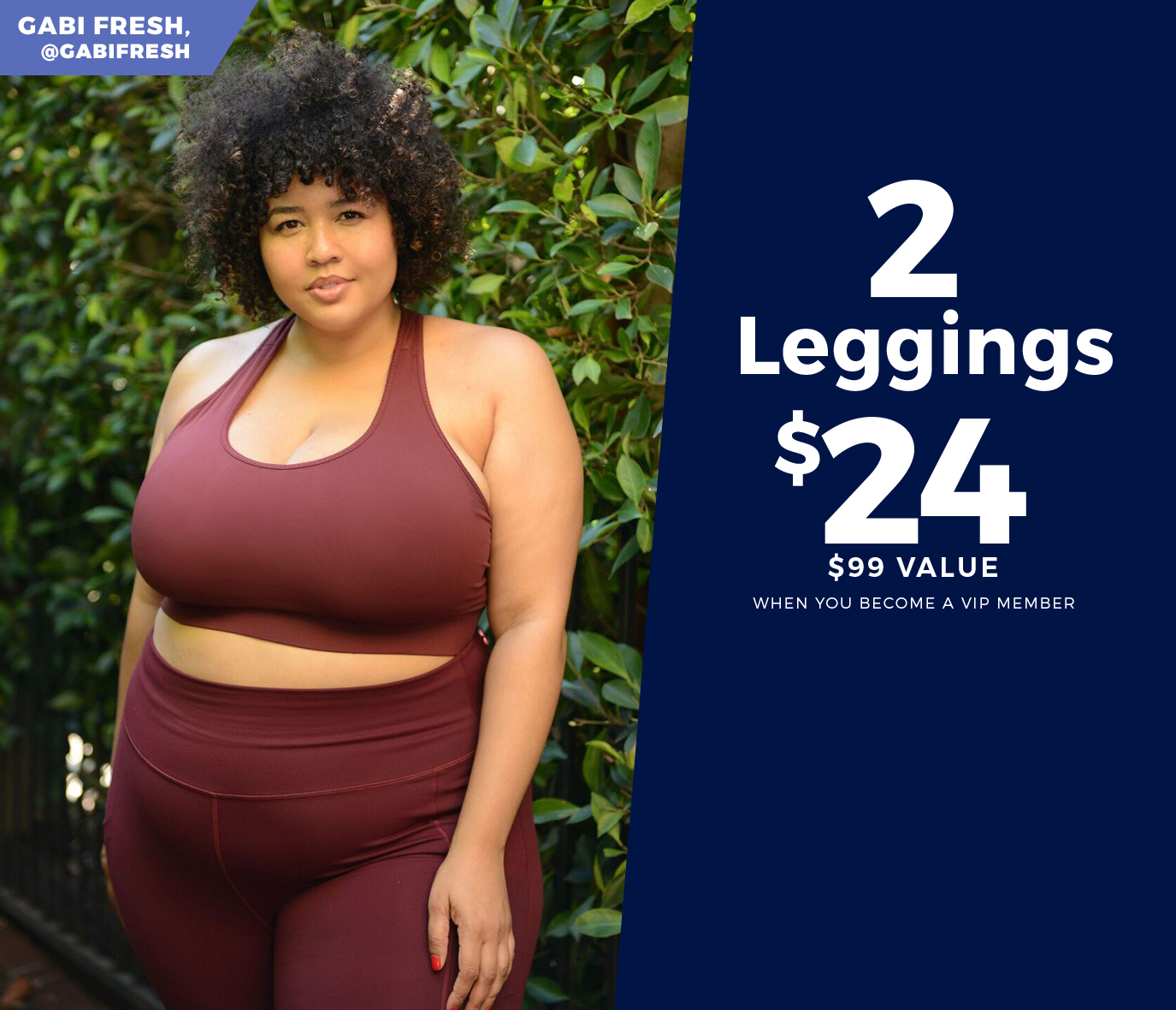 2 Leggings For $24 | When You Become a VIP Member