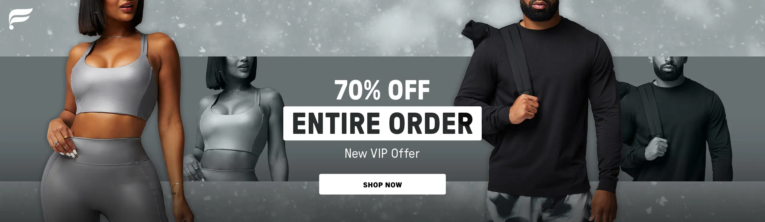 70% off your entire order when you check out as a new VIP.