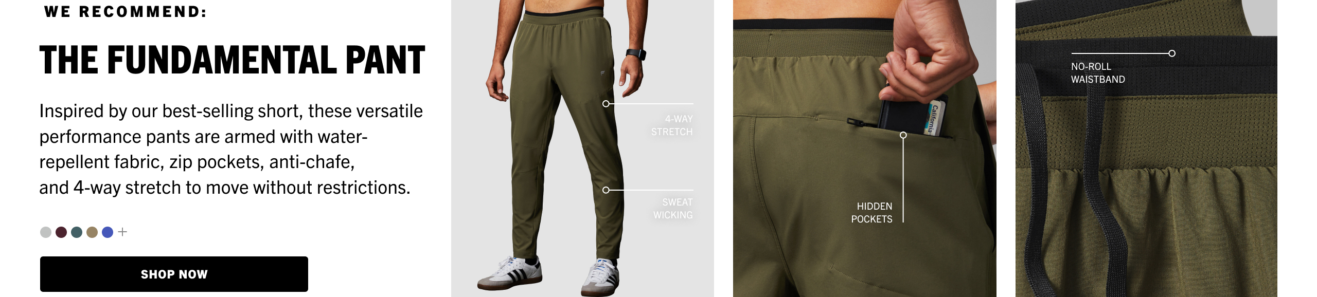 Find a pant for every occasion. Starting at $15 when you check out as a new VIP.