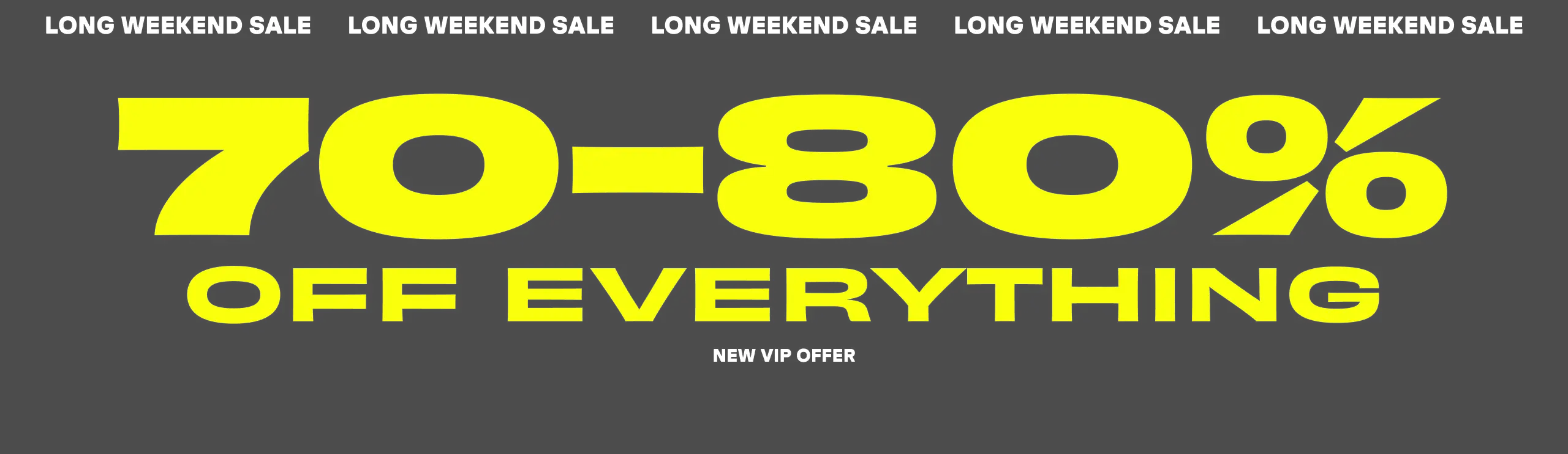 Long weekend sale extended! Get your 1 time new VIP intro offer. Click to get started.