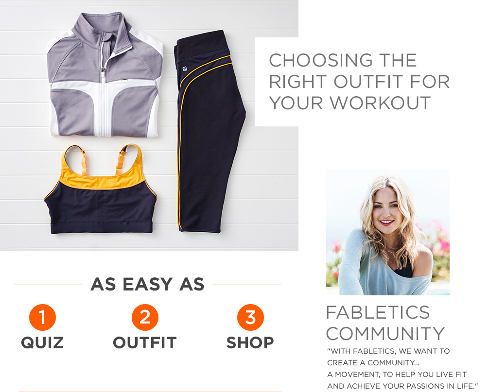 Yoga & Workout Clothes For Women Fabletics by Kate Hudson