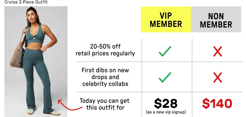 Two ways to shop, only one way to save. Click to become a new VIP.