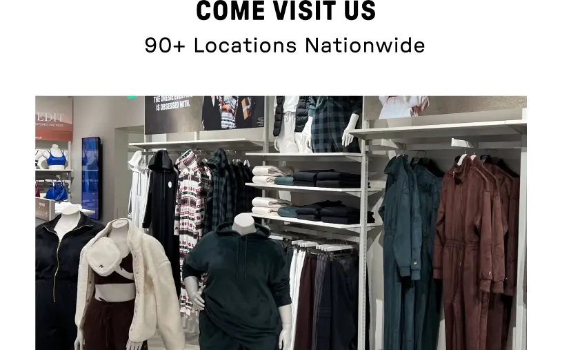 Come visit us at one of our 90+ locations nationwide.