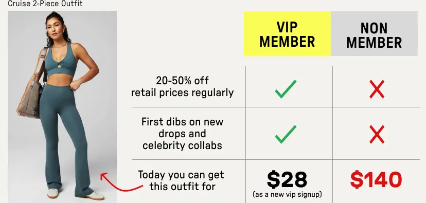 Two ways to shop, only one way to save. Click to become a new VIP.