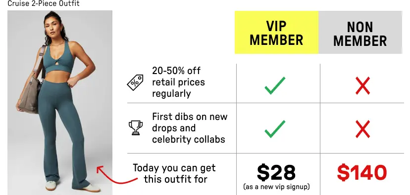 Two ways to shop, only one way to save. Click to become a new VIP.