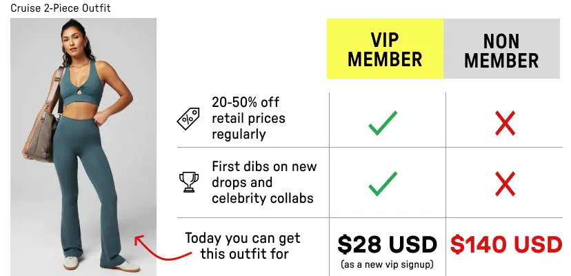 Two ways to shop, only one way to save. Click to become a new VIP.