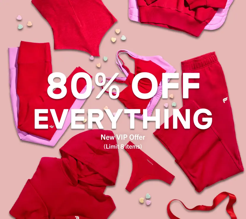 80% Off Everything. New VIP Offer (Limit 8 items).