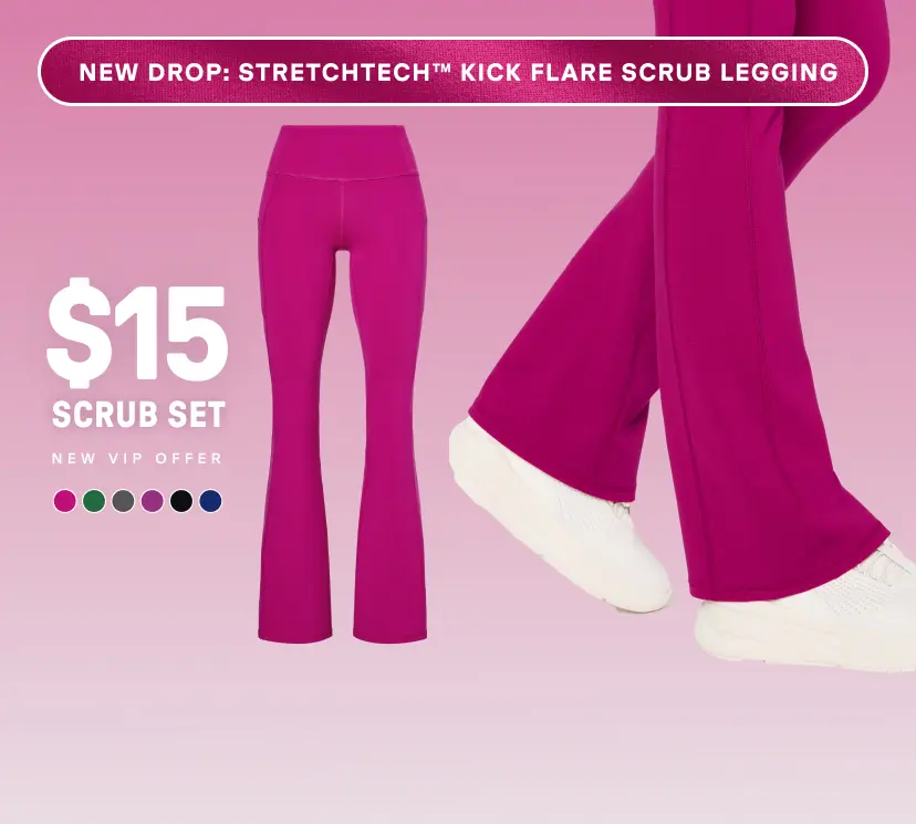 $15 Scrub Set. New VIP Offer.