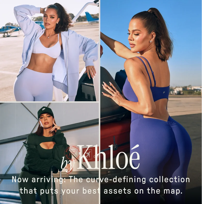 By Khloe. Now arriving: The curve-defining collection that puts your best assets on the map.