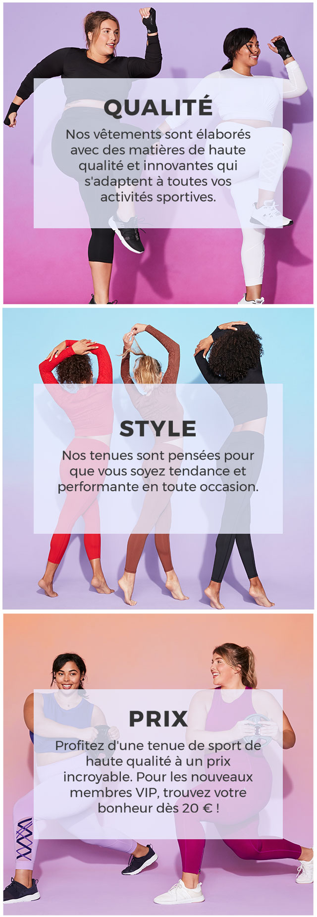 Tenues De Sport Vêtements De Sport Sportswear Fabletics