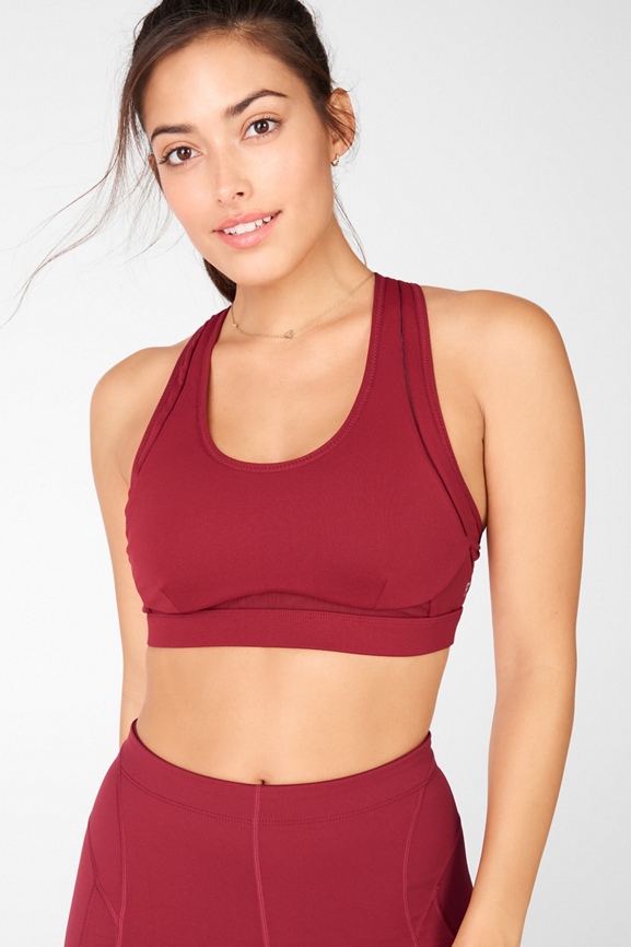 Belle Racerback High-Impact Sports Bra - Fabletics Canada