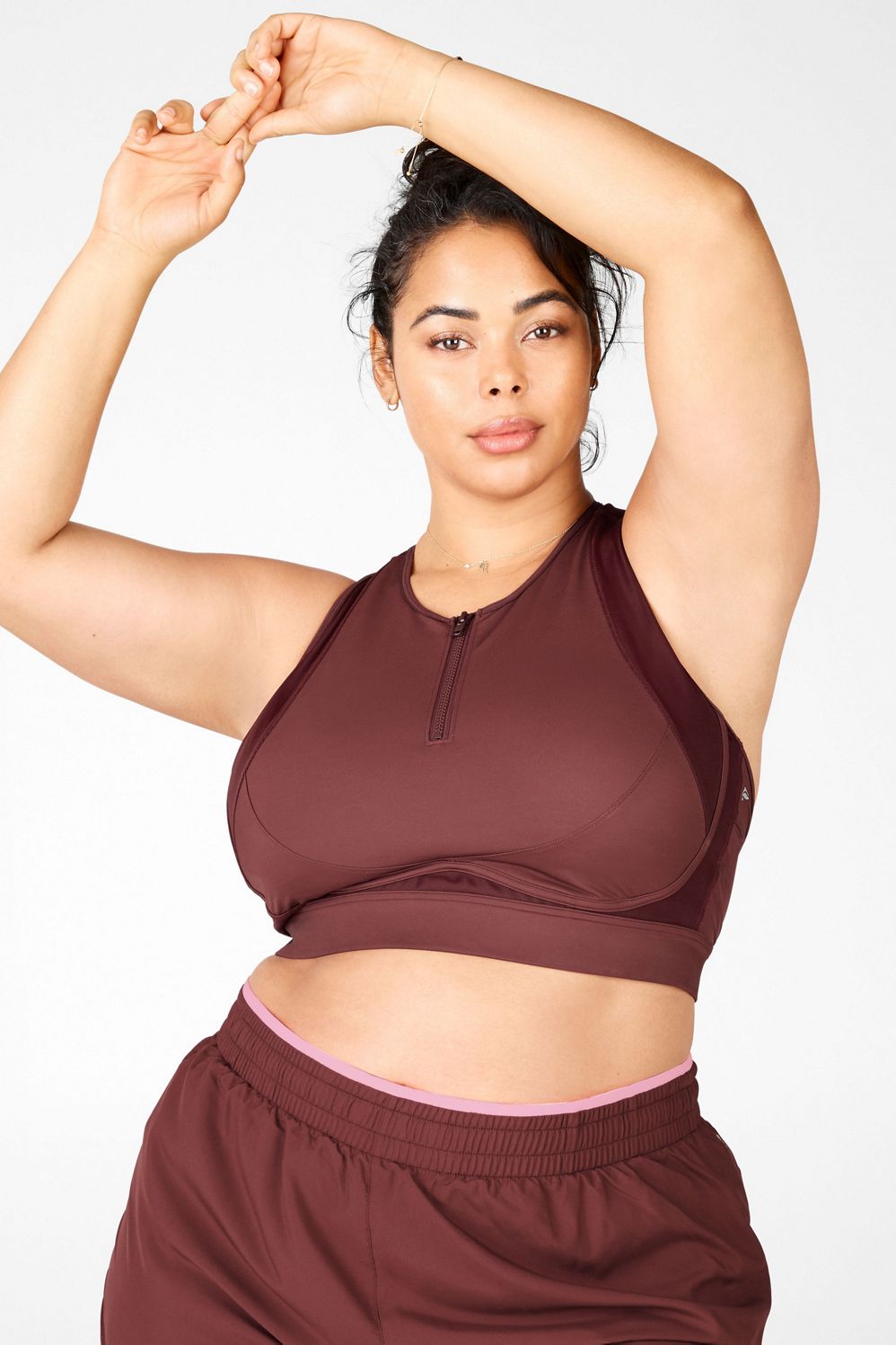 zip front bra plus size