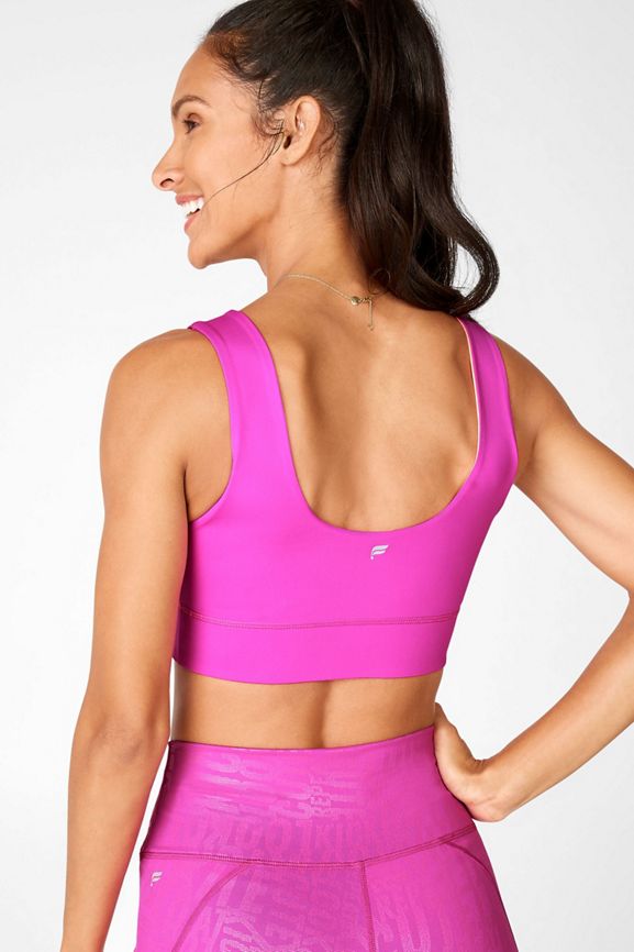Lorna Jane “the one” sports bra hot pink, Women's Fashion, Activewear on  Carousell