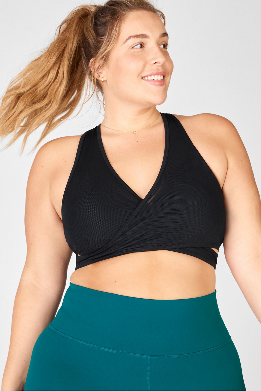 Fabletics Faye Medium Impact Sports Bra II Womens plus Size