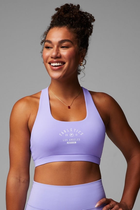 Buy Lovable Lilac Color Women Sports Bra Skinny Fit Flex High