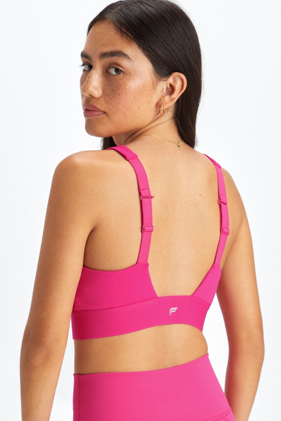 Pink all day sales sports bra