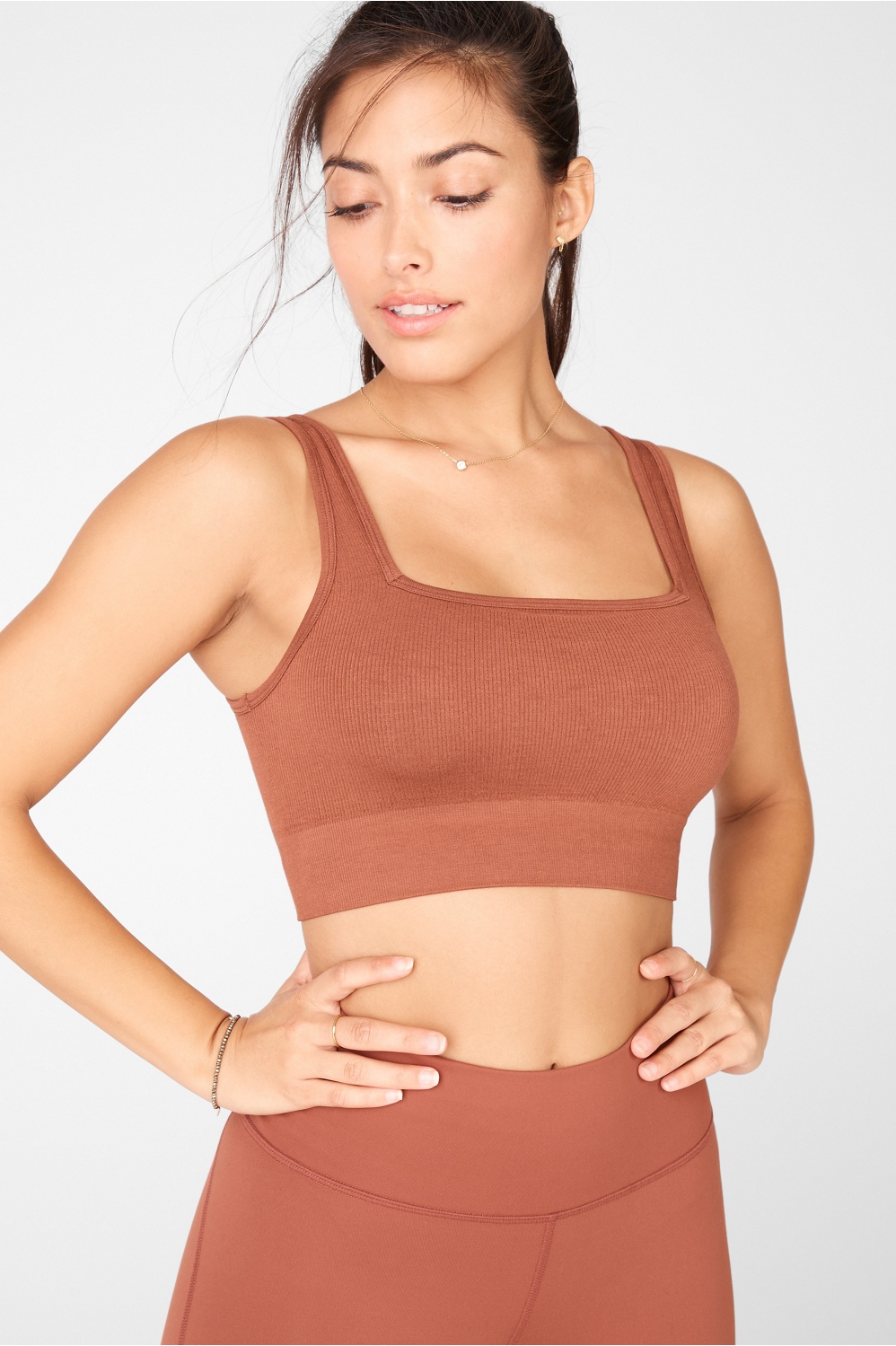 Never Better Square Neck Bra curated on LTK