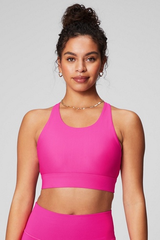 Fabletics on X: Our brand-new sports bras have your back 👊 🧡 Designed  with sweat-wicking tech, our sports bras are made for high-impact training.  Available now:   / X
