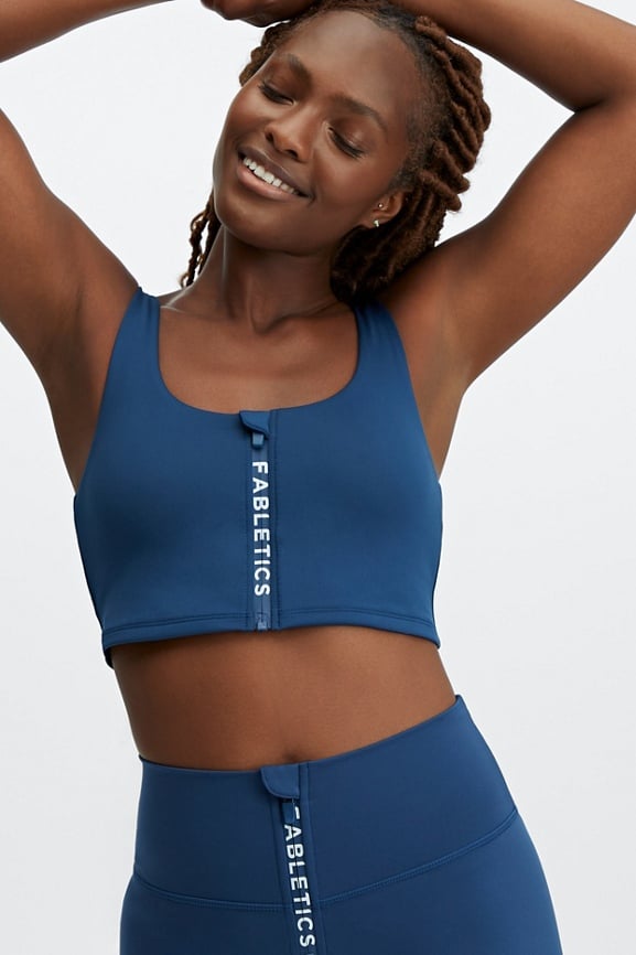 Large Fabletics Zoe sports bra  Clothes design, Fashion, High impact sports  bra