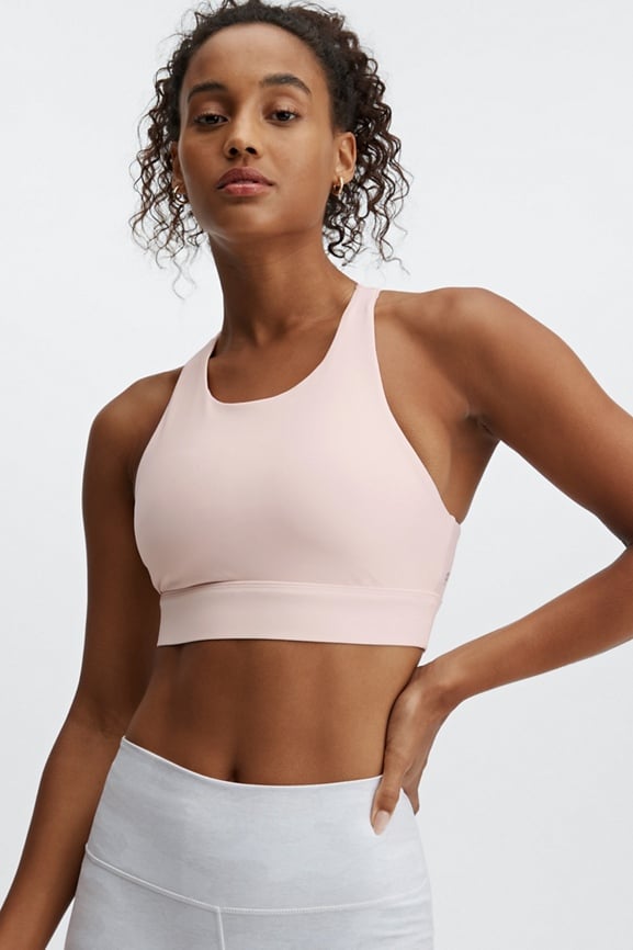 High impact high on sale neck sports bra