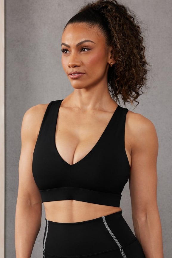 Mid sports hot sale bra