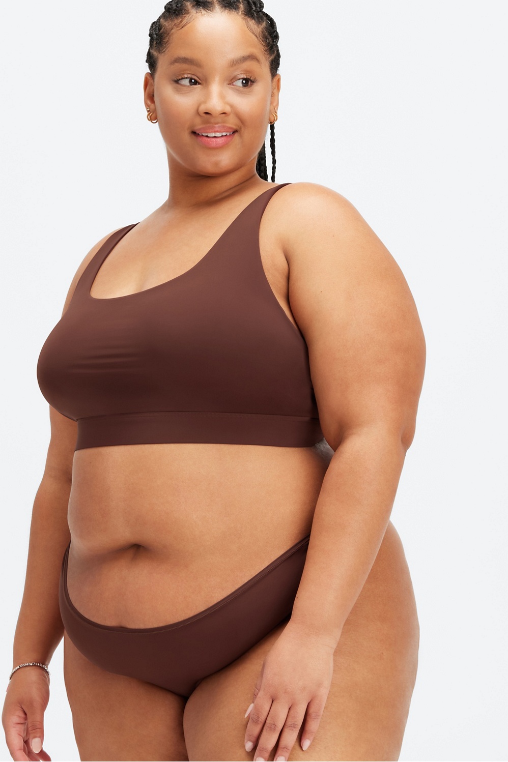 Fine Touch Scoop Neck Bralette - Fabletics