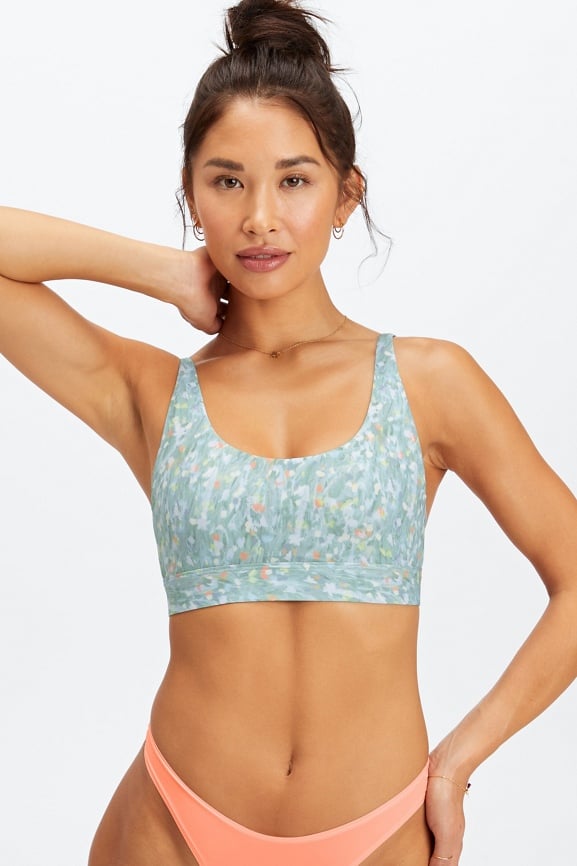 Fabletics Fine Touch Scoop Neck Bralette Womens Shade Size