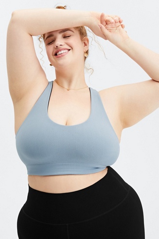 Offers Fabletics Simone SculptKnit Midi Sports Bra 1X NWT