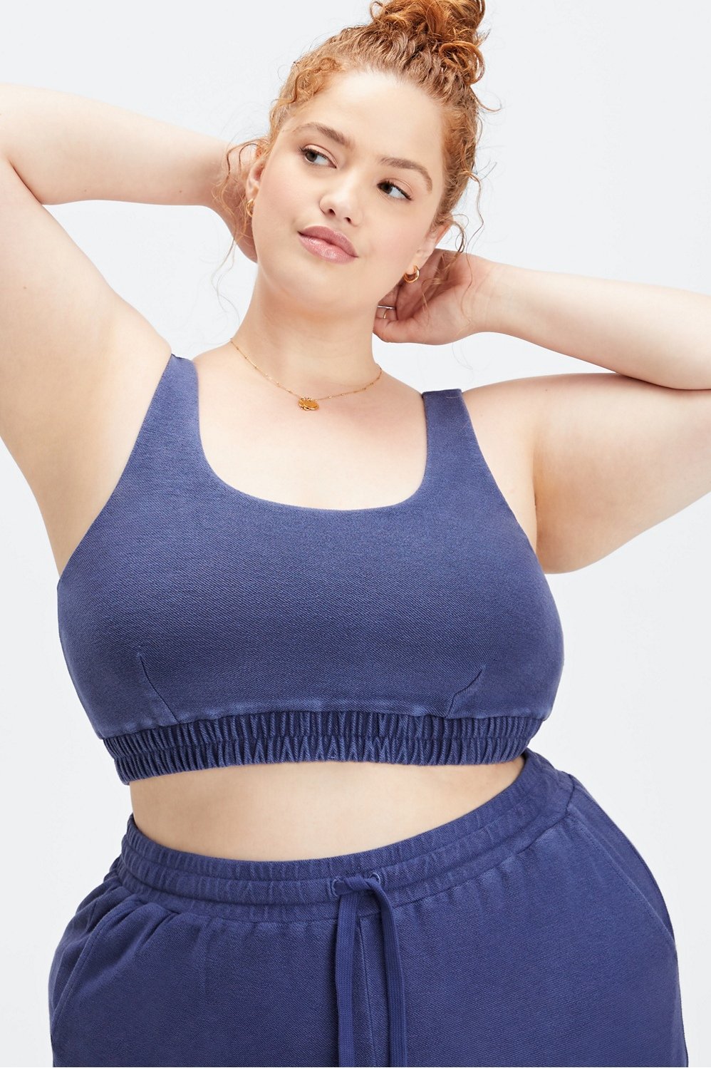 Fabletics Nala Fleece Bra Womens plus Size