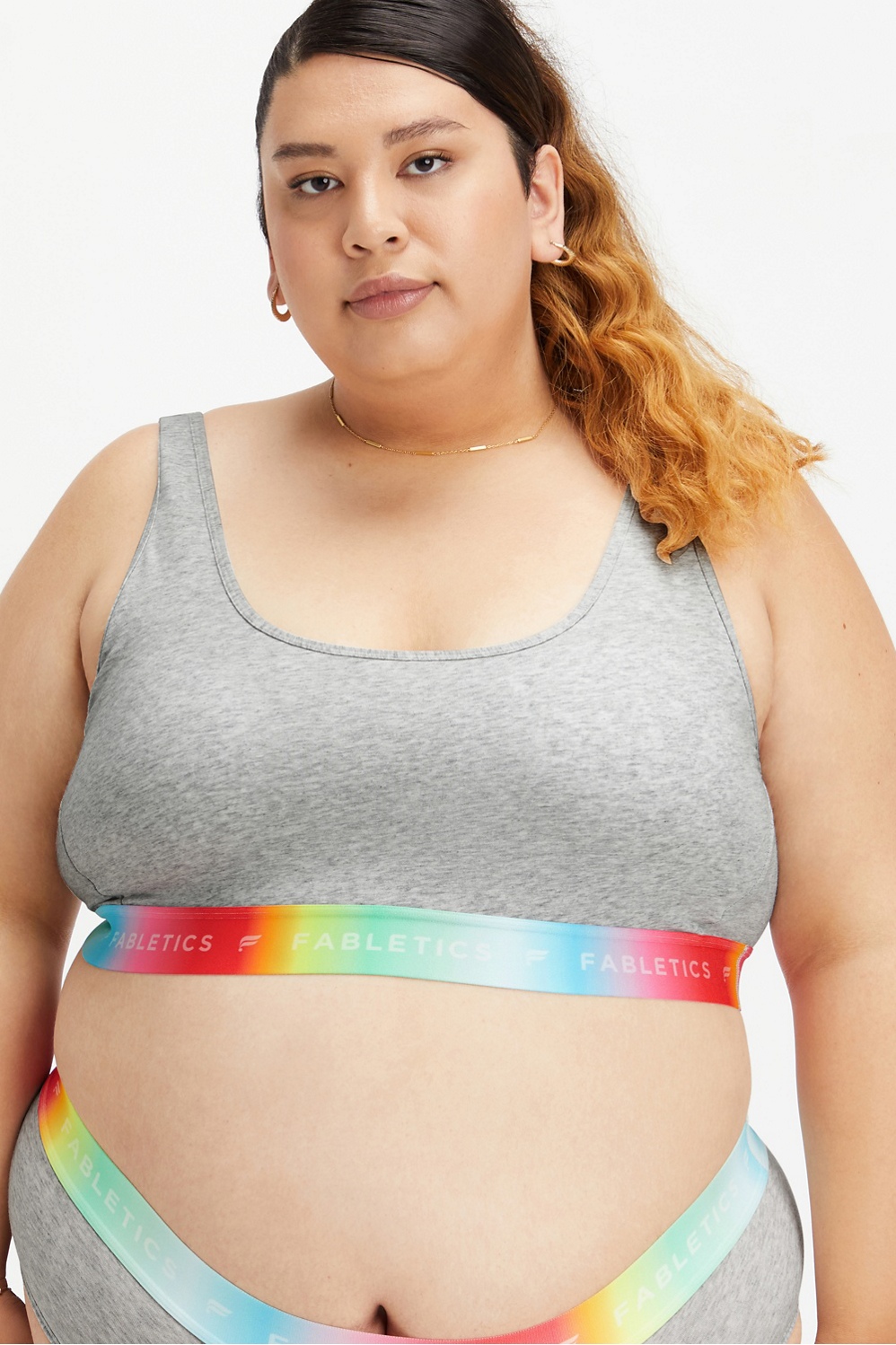 Fabletics 24/7 Pride Lounge Bralette Womens plus Size