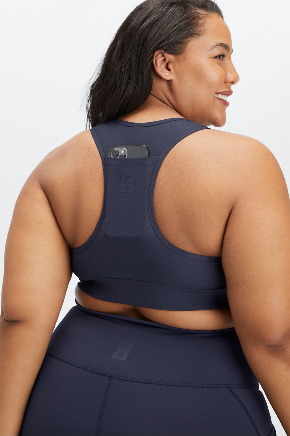 Fabletics Universal Tennis On-The-Go Sports Bra Womens plus Size