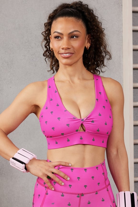 Side support cheap sports bra