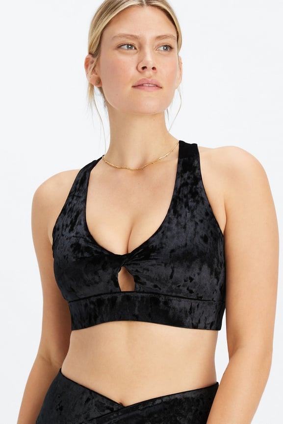 VELOUR BRA WITHOUT CLASP