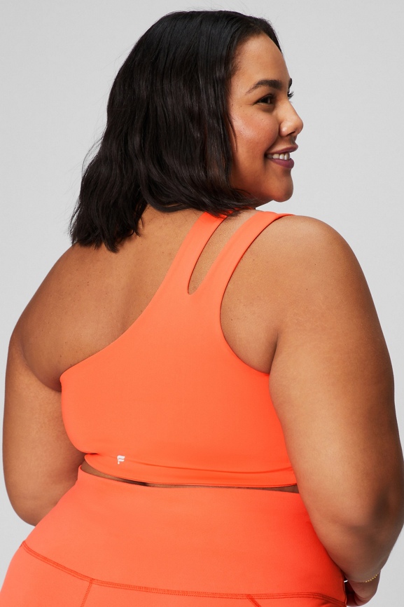 Asymmetrical Double Strap Midi Bra - Fabletics