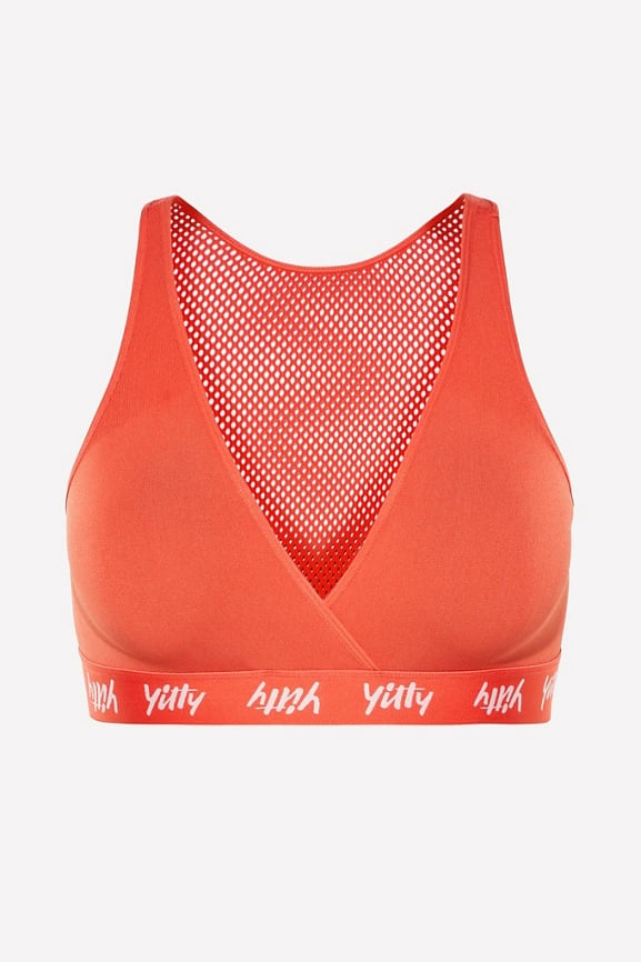 Major Label Smoothing Cross-Front Bralette - Yitty
