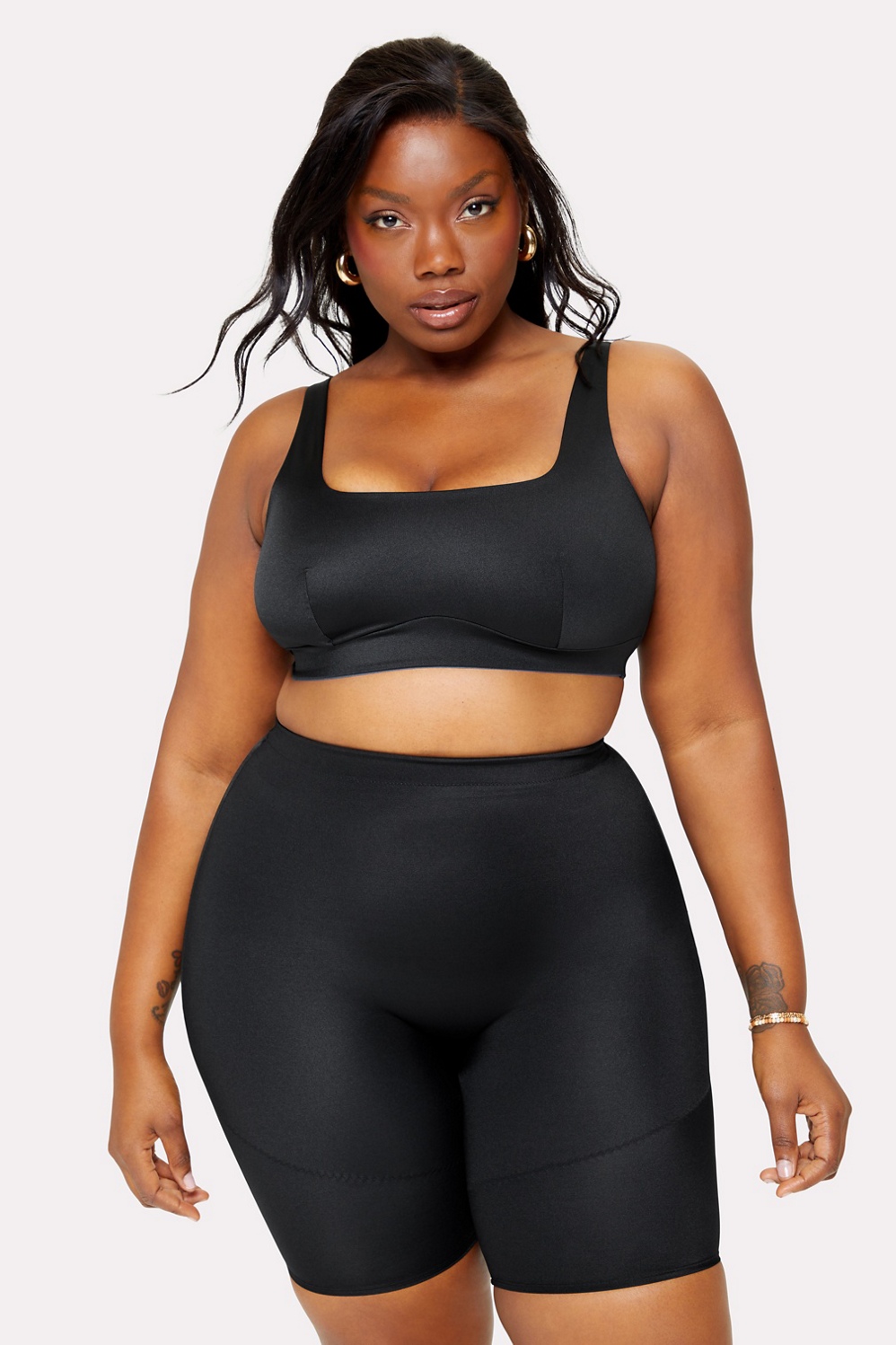 Fabletics Headliner Shaping Midi Bralette Womens plus Size